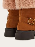 Ferragamo Ankle boot with chunky shearling detail - Image 2
